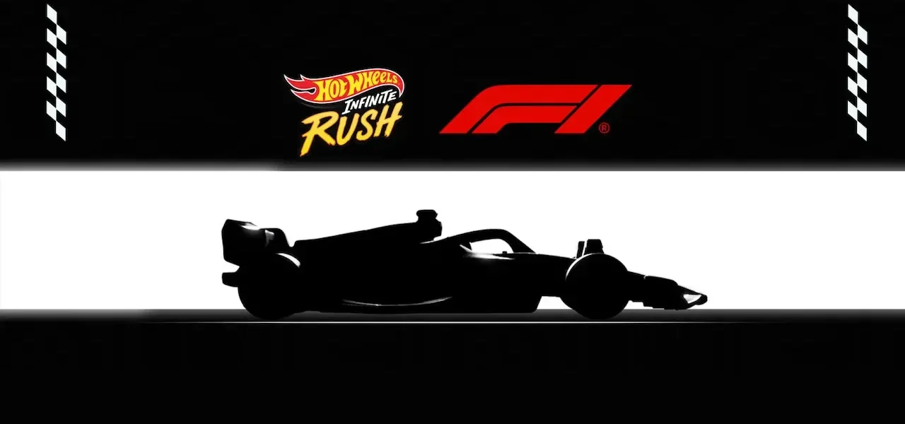 La Formula 1 correrá dentro de Hot Wheels Infinite Rush en 2027 Hot Wheels Infinite Rush Formula 1 anuncio