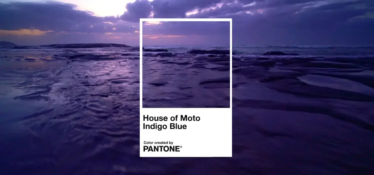 Motorola presenta su nuevo color House of Moto Indigo y pronto lo tendrás House of Moto Indigo