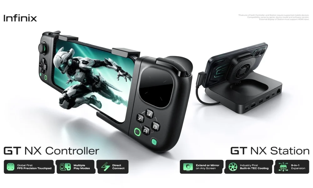 Infinix presenta su nuevo GT NX Controller y GT NX Station Infinix GT NX Controller y Infinix GT NX Station