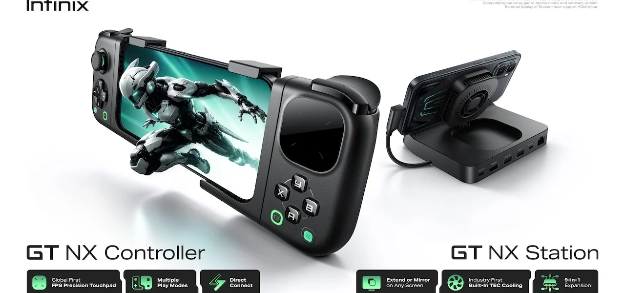 Infinix presenta su nuevo GT NX Controller y GT NX Station Infinix GT NX Controller y Infinix GT NX Station