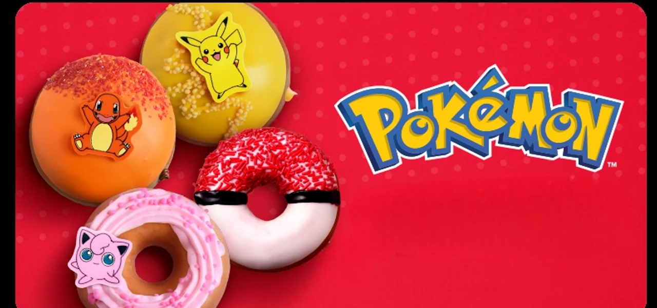 Las Krispy Kreme de Pokémon ya se van y están en promoción Krispy Kreme de Pokémon