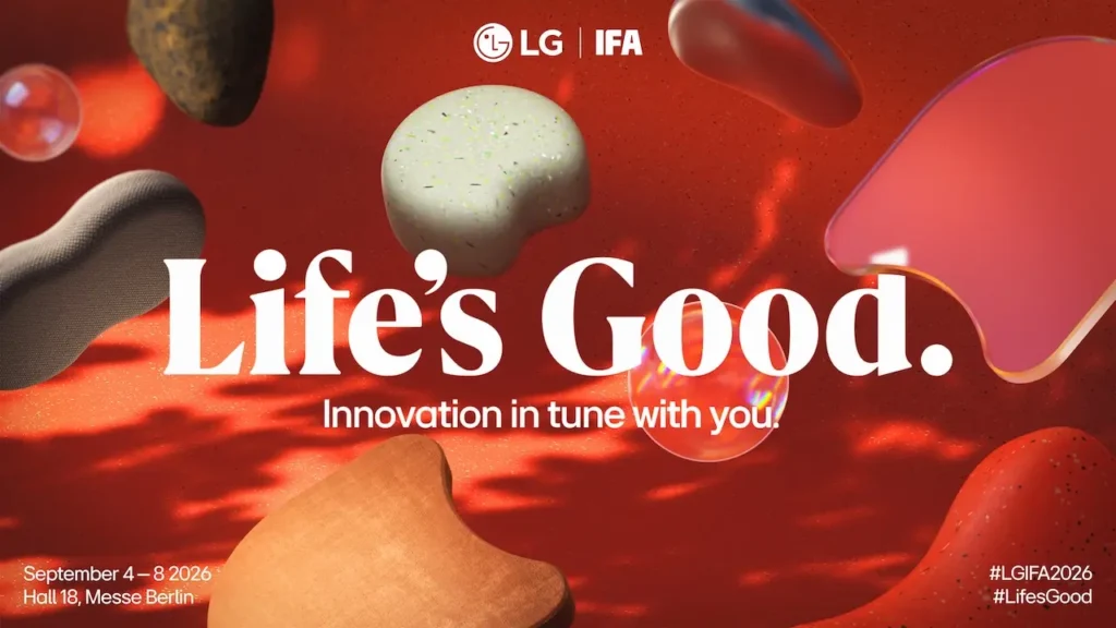 LG Innovación en sintonía contigo IFA 2026