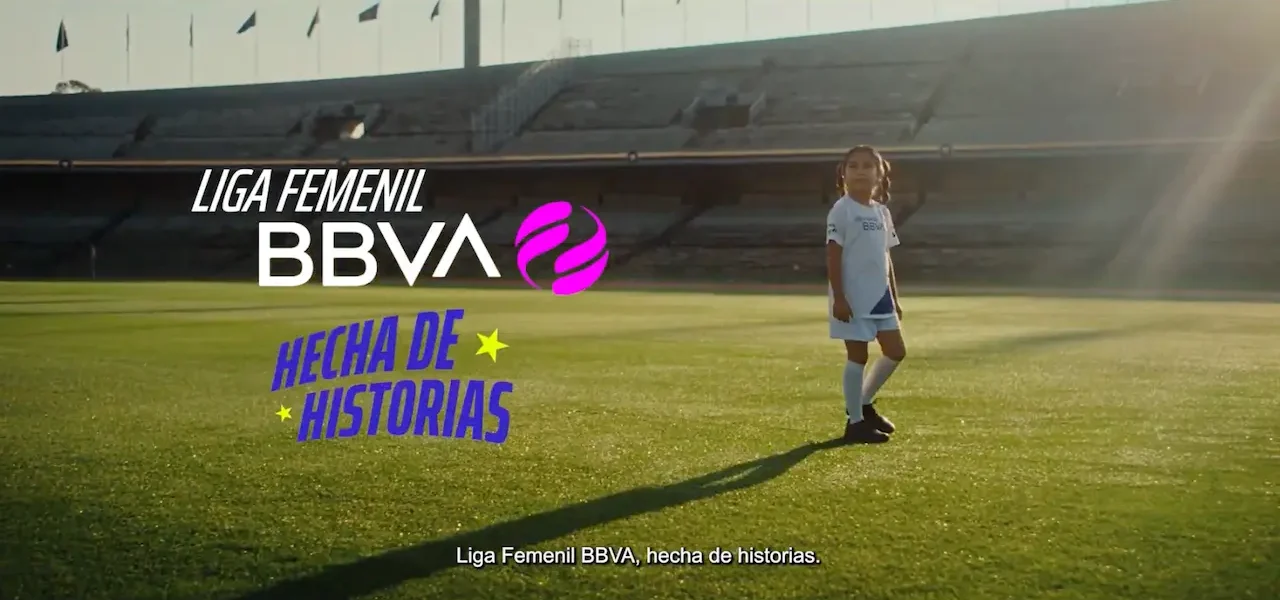 Hecha de historias la nueva campaña de la Liga Femenil BBVA Liga Femenil BBVA campaña Hechas de historias
