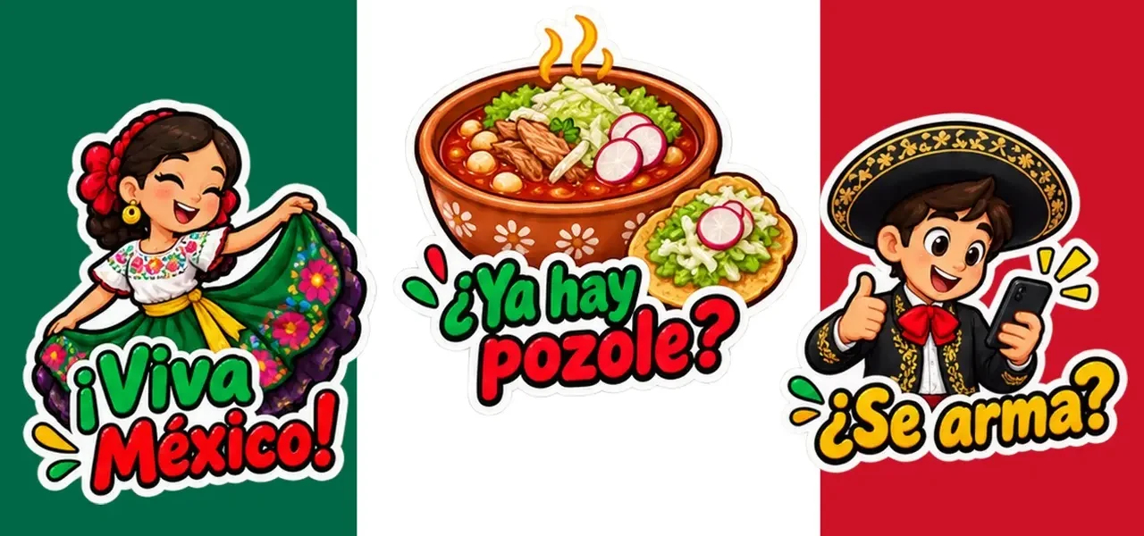 Stickers Patrios ChatGPT Image