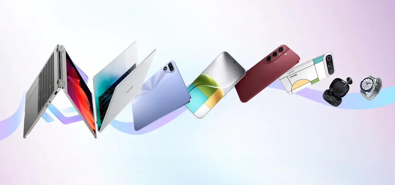 TECNO anuncia nuevas laptops, smartphones, tablet y más en IFA 2026 Tecno IFA 2026 productos