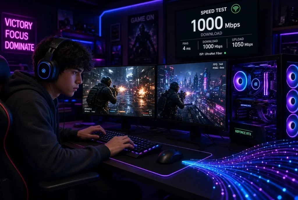 Telmex aumento de velocidad de internet juegos