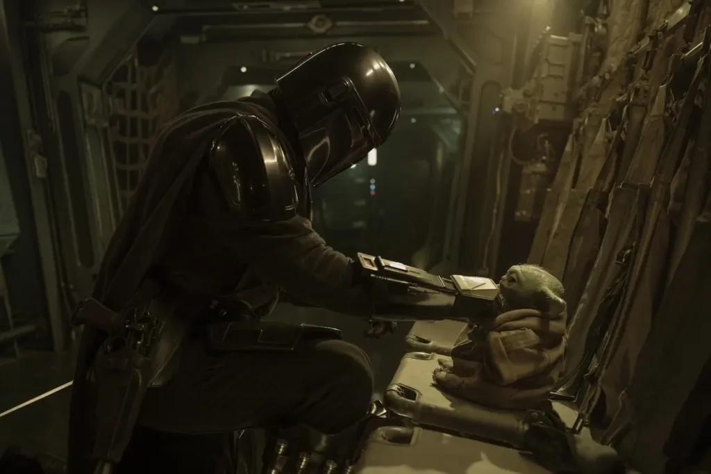 The Mandalorian and Grogu en Disney