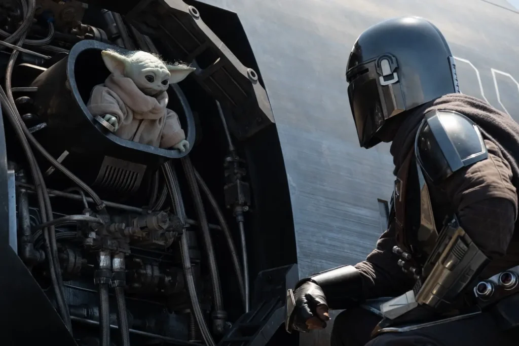The Mandalorian and Grogu en Disney plus