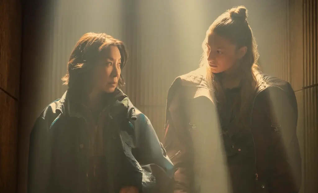 Blade Runner 2099 Michelle Yeoh y Hunter Schafer