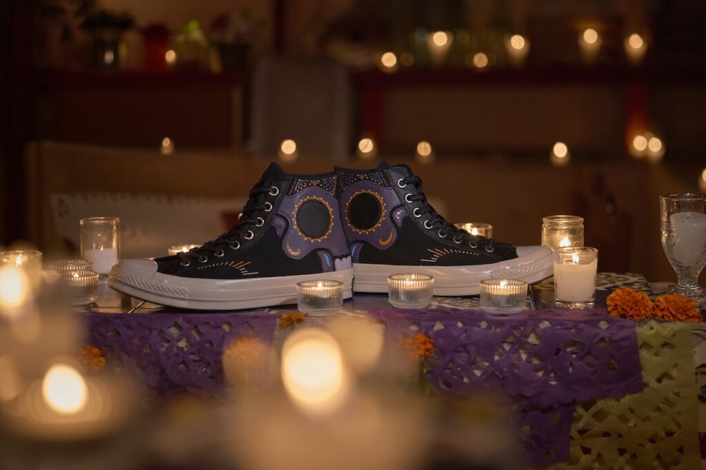 Converse Chuck 70 Día de Muertos negros