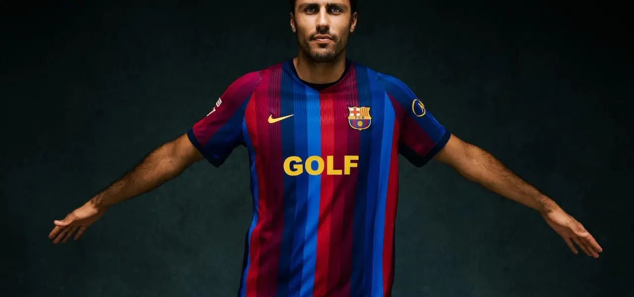 Nueva colección de FC Barcelona x Tyler, The Creator para el Clásico FC Barcelona x Tyler, The Creator x Golf Wang