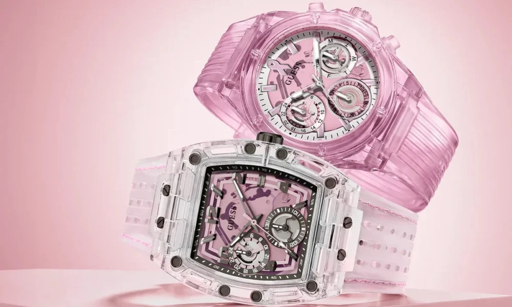 Guess Watches lanza relojes en apoyo a la lucha contra el cáncer de mama Guess Watches relojes cancer de mama