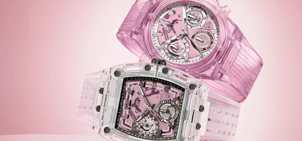 Guess Watches lanza relojes en apoyo a la lucha contra el cáncer de mama Guess Watches relojes cancer de mama