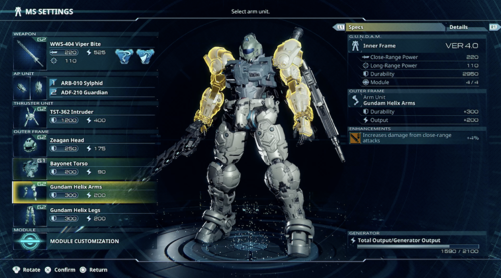 Gundam Rogue Orbit personalizar