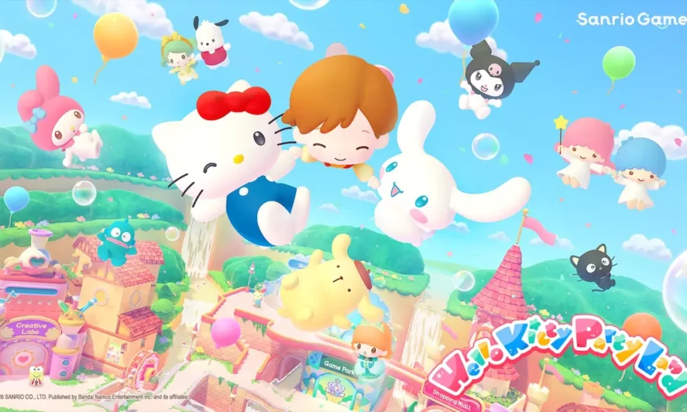 Hello Kitty Party Land presenta su experiencia de juego en un video Hello Kitty Party Land