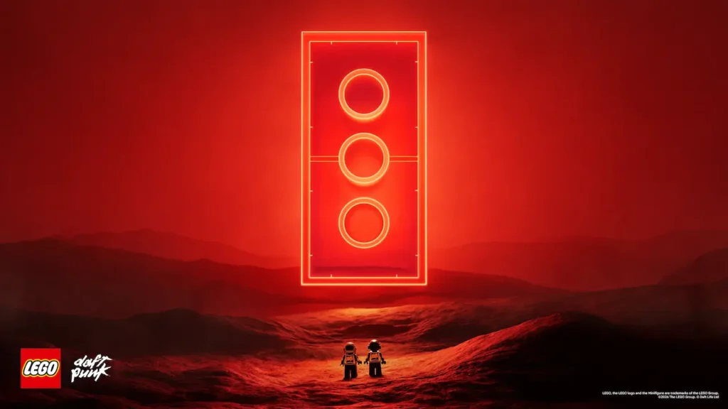 LEGO Daft Punk set piramide anuncio colaboracion