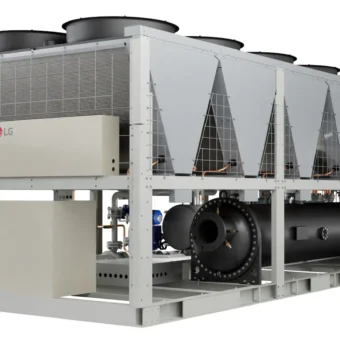 Así es el nuevo Air Cooled Magnetic Bearing Centrifugal de LG LG Enfriador Centrífugo Enfriado por Aire