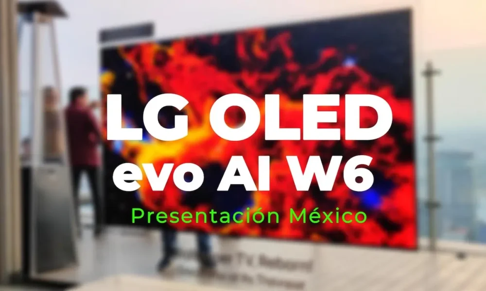 LG OLED evo AI W6 en México