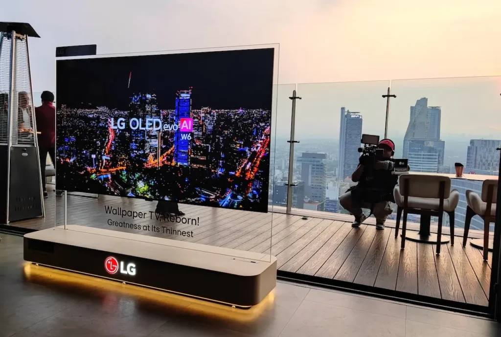 LG OLED evo AI W6 en México especificaciones