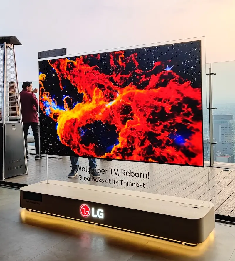 LG OLED evo AI W6 en México tecnologia