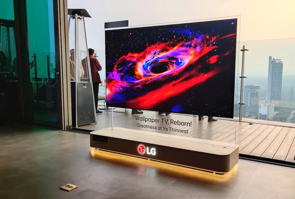 LG OLED evo AI W6 en México tecnologias