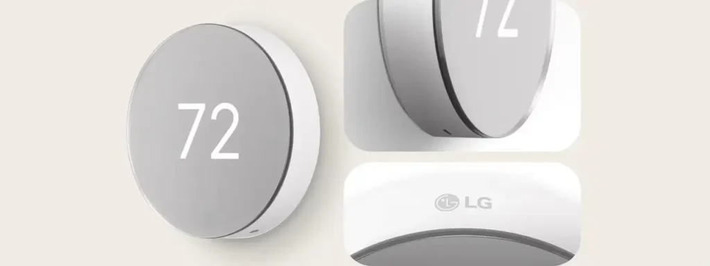 LG Smart Thermostat LG x Apple hogar inteligente