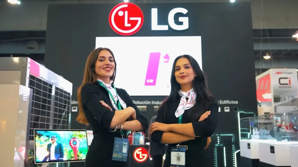 LG enfriamiento datos IA expo