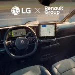 Tecnología de LG en el primer vehículo definido por software de Renault Group LG x Renault vehículo definido por software