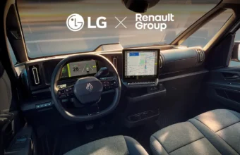 Tecnología de LG en el primer vehículo definido por software de Renault Group LG x Renault vehículo definido por software