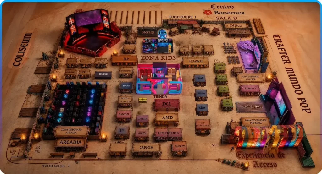 Liverpool Gaming Fest 2026 mapa