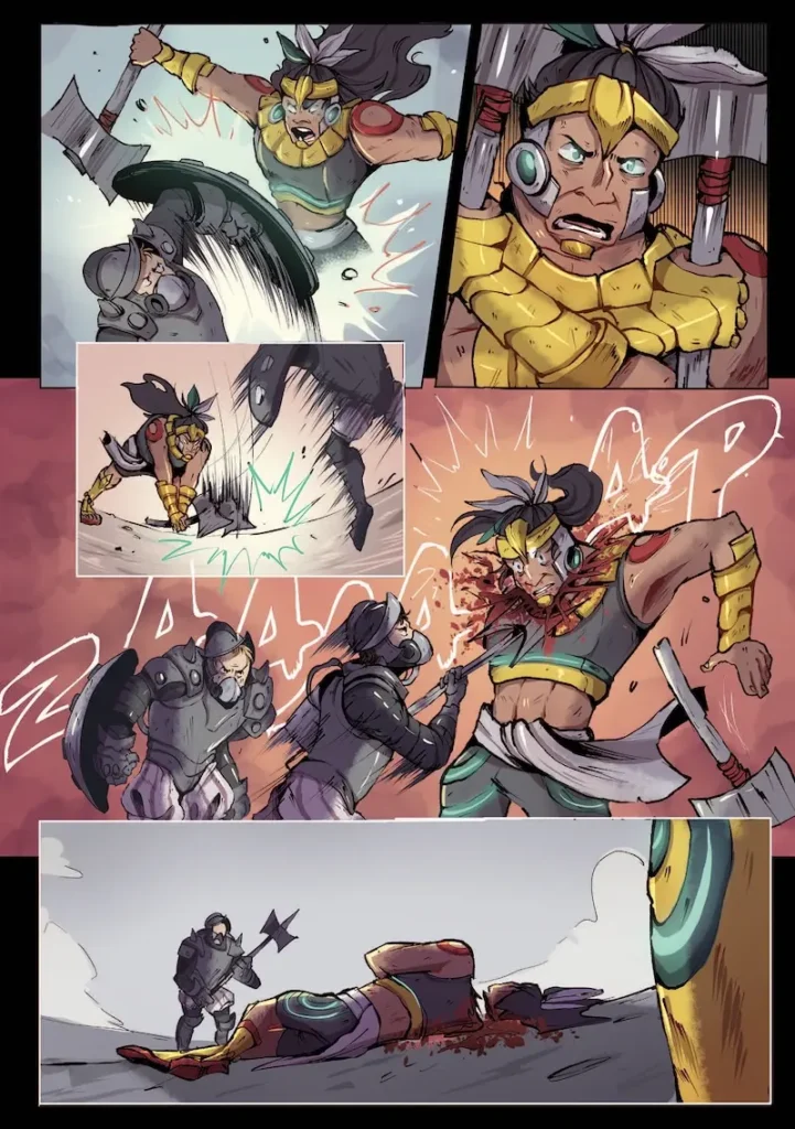 Mechzalcoatl comic