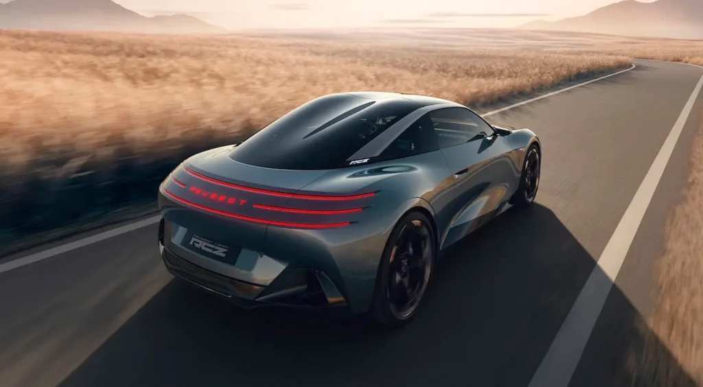 PEUGEOT RCZ Vision trasera
