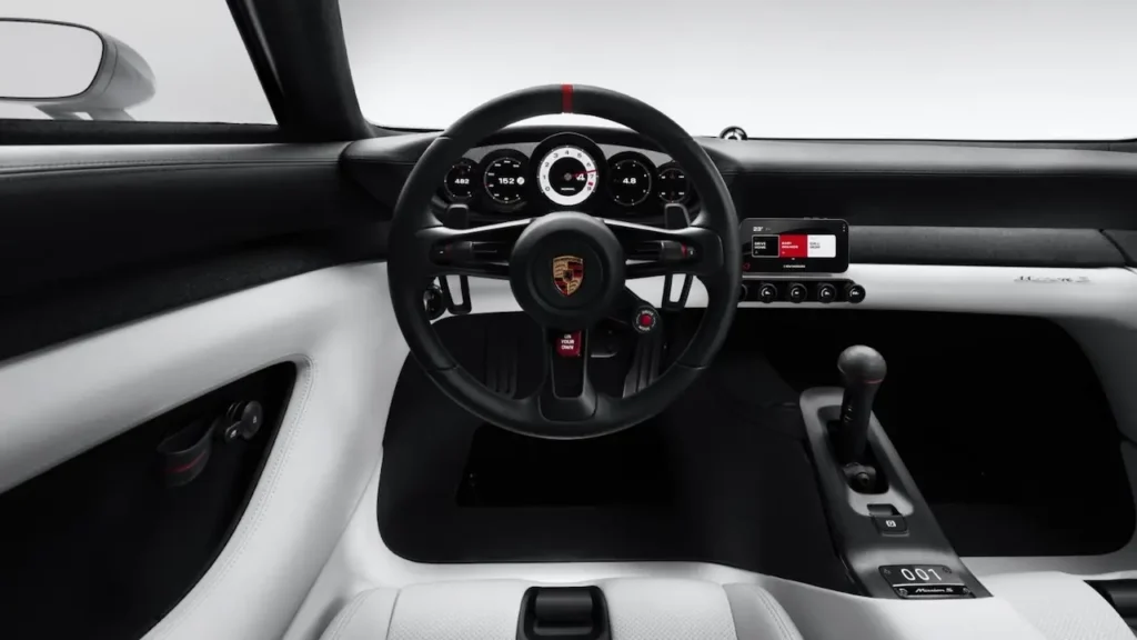 Porsche Mission S interior