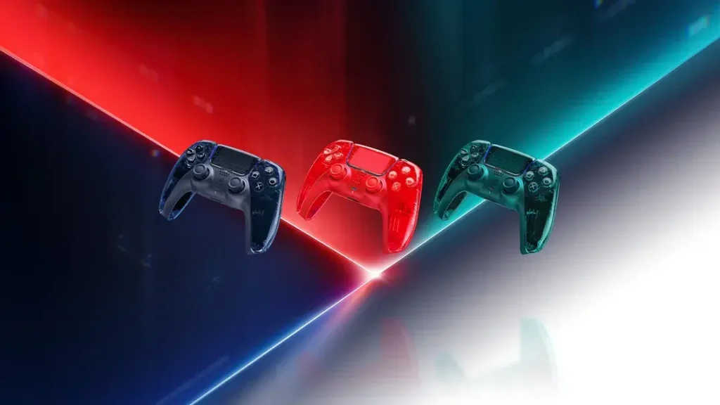 Prism Collection controles transparentes dualsense ps5