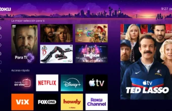 Roku nueva pantalla inicio