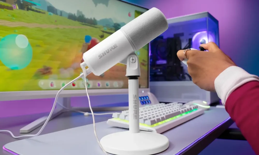 Shure MV6 Gen 2 el micrófono USB inteligente para gamers y streamers Shure MV6 Gen 2 blanco