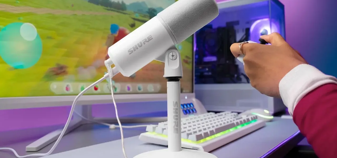 Shure MV6 Gen 2 el micrófono USB inteligente para gamers y streamers Shure MV6 Gen 2 blanco