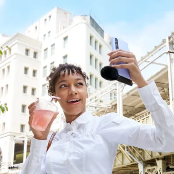 ¿Cómo grabar audio espacial 3D en tu smartphone? Así funciona el Sony ECM-AX10 Sony ECM-AX10
