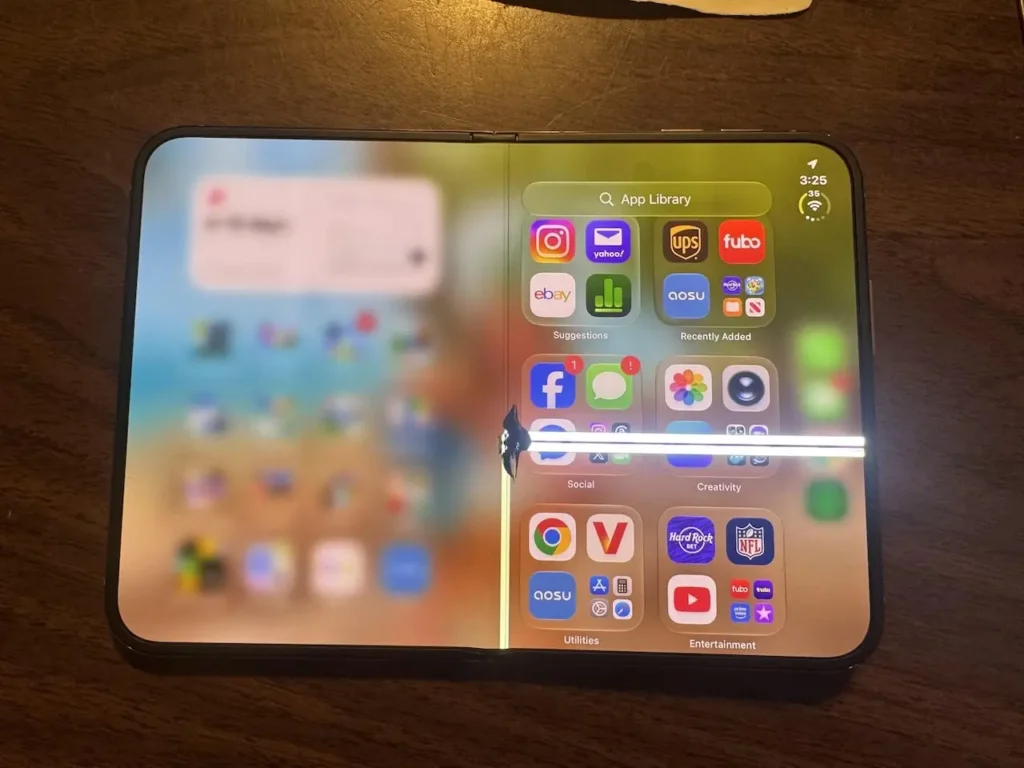 iPhone Duo problema pantalla rota