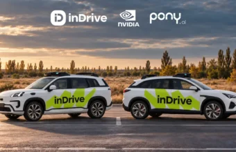 inDrive NVIDIA y Ponyai robotaxis Latinoamerica